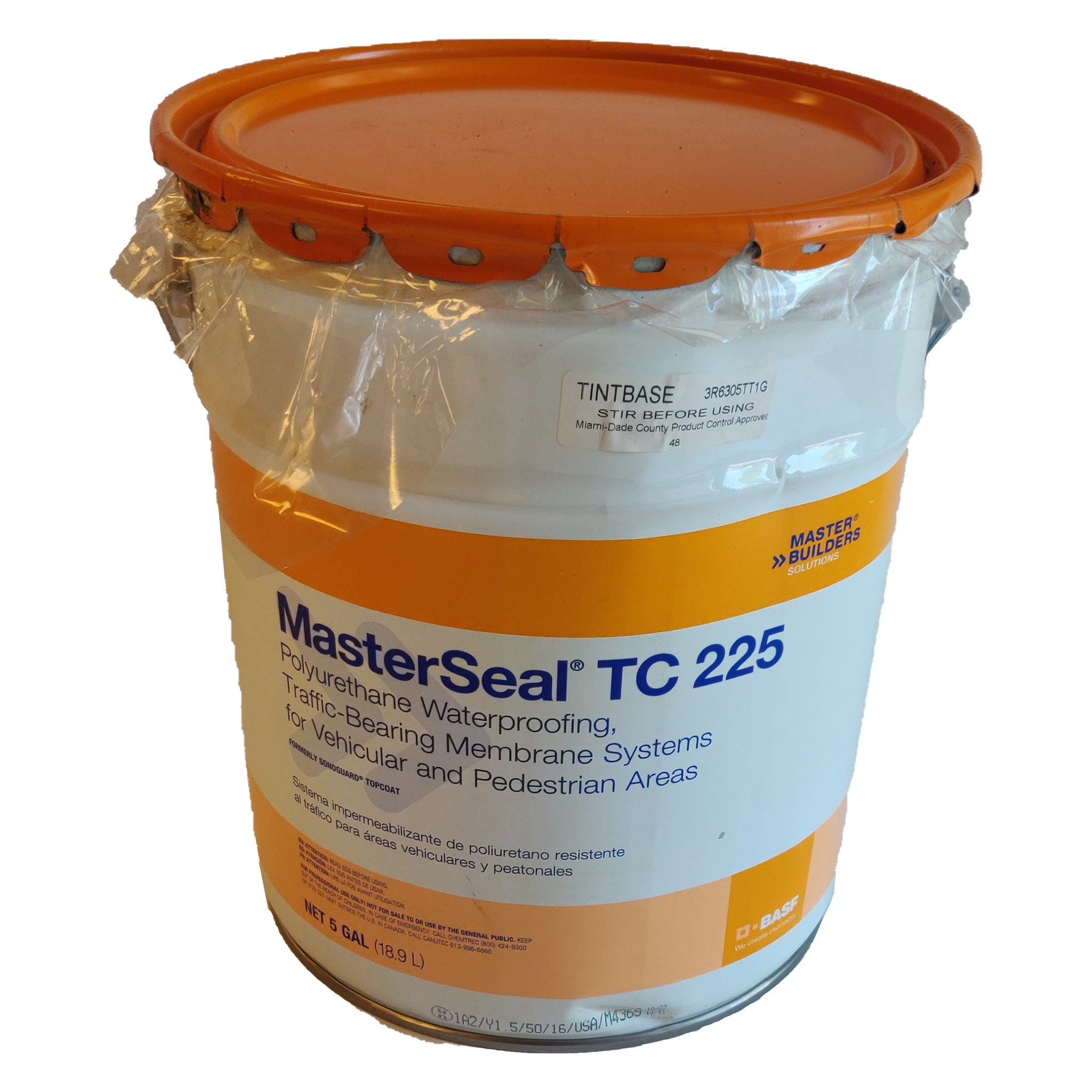 MasterSeal TC 225 Top Coat Waterproofing 5 G Quadro Coatings Inc.