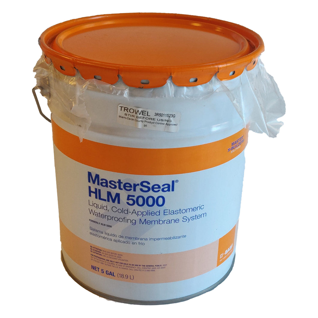 MasterSeal HLM 5000 Trowel Grade Waterproofing